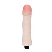 Реалистичный вибратор телесного цвета - 25,5 см. - Baile