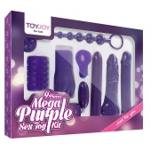Эротический набор Toy Joy Mega Purple - Toy Joy - купить с доставкой в Хабаровске