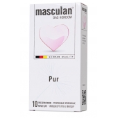 Супертонкие презервативы Masculan Pur - 10 шт. - Masculan - купить с доставкой в Хабаровске
