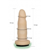 Телесная насадка Harness - 13,3 см. - LOVETOY (А-Полимер) - купить с доставкой в Хабаровске