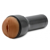 Коричневый мастурбатор-вагина Feel Stroker - Kiiroo - в Хабаровске купить с доставкой