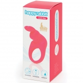 Розовое эрекционное виброкольцо Happy Rabbit Rechargeable Rabbit Cock Ring - Happy Rabbit - в Хабаровске купить с доставкой