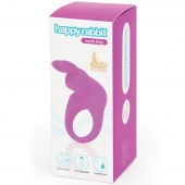 Фиолетовое эрекционное виброкольцо Happy Rabbit Rechargeable Rabbit Cock Ring - Happy Rabbit - в Хабаровске купить с доставкой