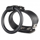 Двойное кольцо выносливости на пенис DUAL STAMINA RING - BlueLine - в Хабаровске купить с доставкой
