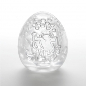 Мастурбатор-яйцо Keith Haring EGG DANCE - Tenga - в Хабаровске купить с доставкой