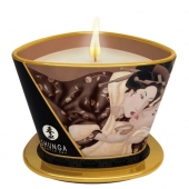 Массажная свеча Intoxicatin Chocolate с ароматом шоколада - 170 мл. - Shunga - купить с доставкой в Хабаровске