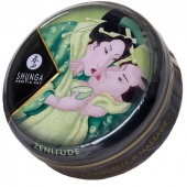 Массажная свеча Exotic Green Tea с ароматом зелёного чая - 30 мл. - Shunga - купить с доставкой в Хабаровске