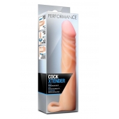 Телесная насадка на пенис Cock Xtender - 17,7 см. - Blush Novelties - в Хабаровске купить с доставкой