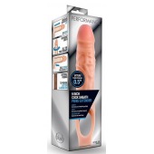 Телесная насадка на пенис 9 Inch Cock Sheath Extender - 22,2 см. - Blush Novelties - в Хабаровске купить с доставкой