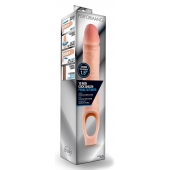 Телесная насадка на пенис 10 Inch Cock Sheath Extender - 25 см. - Blush Novelties - в Хабаровске купить с доставкой