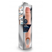 Телесная насадка на пенис 11.5 Inch Cock Sheath Penis Extender - 29,2 см. - Blush Novelties - в Хабаровске купить с доставкой