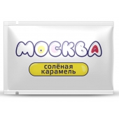 Универсальная смазка с ароматом солёной карамели  Москва Вкусная  - 10 мл. - Москва - купить с доставкой в Хабаровске