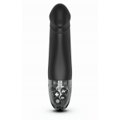 Черный вибратор с электростимуляцией Real Deal Neal - 16,5 см. - MyStim - купить с доставкой в Хабаровске