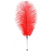 Красное страусовое пёрышко - ToyFa - купить с доставкой в Хабаровске