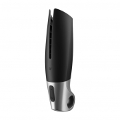 Черный мастурбатор с вибрацией Power Masturbator - Satisfyer - в Хабаровске купить с доставкой