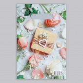 Полиэтиленовый пакет  Подарочек  с вырубной усиленной ручкой - 20 х 30 см. - Сима-Ленд - купить с доставкой в Хабаровске