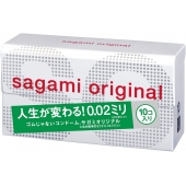 Ультратонкие презервативы Sagami Original 0.02 - 10 шт. - Sagami - купить с доставкой в Хабаровске
