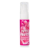 Интимный гель на водной основе Tutti-Frutti Bubble Gum - 30 гр. - Биоритм - купить с доставкой в Хабаровске