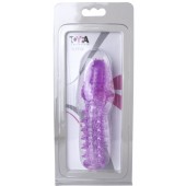 Фиолетовая насадка, удлиняющая половой член - 13,5 см. - Toyfa Basic - в Хабаровске купить с доставкой