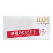 Ультратонкие презервативы Sagami Original 0.01 - 20 шт. - Sagami - купить с доставкой в Хабаровске