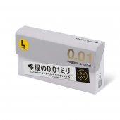 Презервативы Sagami Original 0.02 L-size увеличенного размера - 5 шт. - Sagami - купить с доставкой в Хабаровске