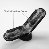 Черный мастурбатор Tenga Flip Zero Gravity с вибрацией - Tenga - в Хабаровске купить с доставкой