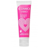 Возбуждающий гель на водно-силиконовой основе Cosmo Vibro с ароматом земляники - 50 гр. - Биоритм - купить с доставкой в Хабаровске