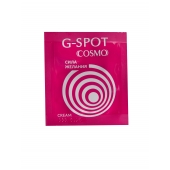 Стимулирующий интимный крем для женщин Cosmo G-spot - 2 гр. - Биоритм - купить с доставкой в Хабаровске