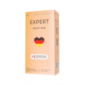 Ароматизированные презервативы EXPERT Fruit Mix - 12 шт.(+3 в подарок) - Expert - купить с доставкой в Хабаровске