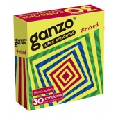 Микс-набор из 30 презервативов Ganzo Mixed - Ganzo - купить с доставкой в Хабаровске
