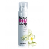 Массажная хрустящая пенка Tickle My Body Monoi с ароматом моной - 150 мл. - Love to Love - купить с доставкой в Хабаровске