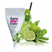 Съедобное согревающее массажное масло Love Me Tender Mojito с ароматом мохито - 10 мл. - Love to Love - купить с доставкой в Хабаровске