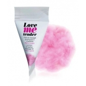 Съедобное согревающее массажное масло Love Me Tender Cotton Candy с ароматом сладкой ваты - 10 мл. - Love to Love - купить с доставкой в Хабаровске
