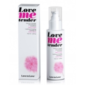 Съедобное согревающее массажное масло Love Me Tender Cotton Candy с ароматом сладкой ваты - 100 мл. - Love to Love - купить с доставкой в Хабаровске