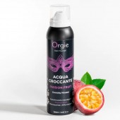 Хрустящая пенка для массажа Acqua Croccante Passion Fruit - 150 мл. - ORGIE - купить с доставкой в Хабаровске