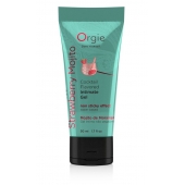 Съедобный интимный гель Orgie Lube Tube Cocktail Strawberry Mojito - 50 мл. - ORGIE - купить с доставкой в Хабаровске