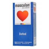Презервативы с пупырышками Masculan Dotted - 10 шт. - Masculan - купить с доставкой в Хабаровске