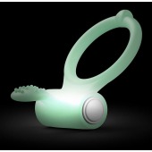 Светящееся в темноте эрекционное виброкольцо Power Clit - Dorcel - в Хабаровске купить с доставкой