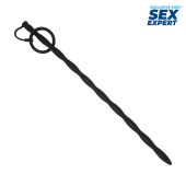 Черный стимулятор уретры Sex Expert - Sex Expert - купить с доставкой в Хабаровске