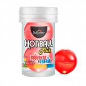 Лубрикант на масляной основе Hot Ball Plus с охлаждающе-разогревающим эффектом (2 шарика по 3 гр.) - HotFlowers - купить с доставкой в Хабаровске