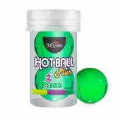 Лубрикант на силиконовой основе Hot Ball Plus с покалывающим эффектом (2 шарика по 3 гр.) - HotFlowers - купить с доставкой в Хабаровске