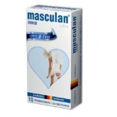 Ультратонкие презервативы Masculan Ultra Fine с обильной смазкой - 10 шт. - Masculan - купить с доставкой в Хабаровске