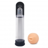 Автоматическая вакуумная помпа-мастурбатор Blowjob Auto Sucker Penis Enlarger Pump - Lux Fetish - в Хабаровске купить с доставкой
