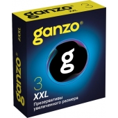 Презервативы увеличенного размера Ganzo XXL - 3 шт. - Ganzo - купить с доставкой в Хабаровске