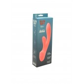 Коралловый перезаряжаемый вибратор-кролик Bali - 19,6 см. - Lola Games