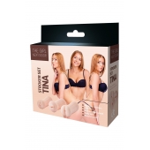 Набор из 3 мастурбаторов The Girl Next Door Tina - Dream Toys - в Хабаровске купить с доставкой