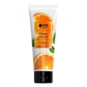 Лубрикант на водной основе OYO Aroma Gel Orange с ароматом апельсина - 75 мл. - OYO - купить с доставкой в Хабаровске