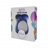 Синее эрекционное виброкольцо Nutty - Adrien Lastic - в Хабаровске купить с доставкой