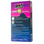 Набор презервативов Bolt Condoms - Luxe - купить с доставкой в Хабаровске