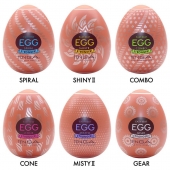 Набор из 6 мастурбаторов-яиц Tenga Egg Variety Pack V - Tenga - в Хабаровске купить с доставкой